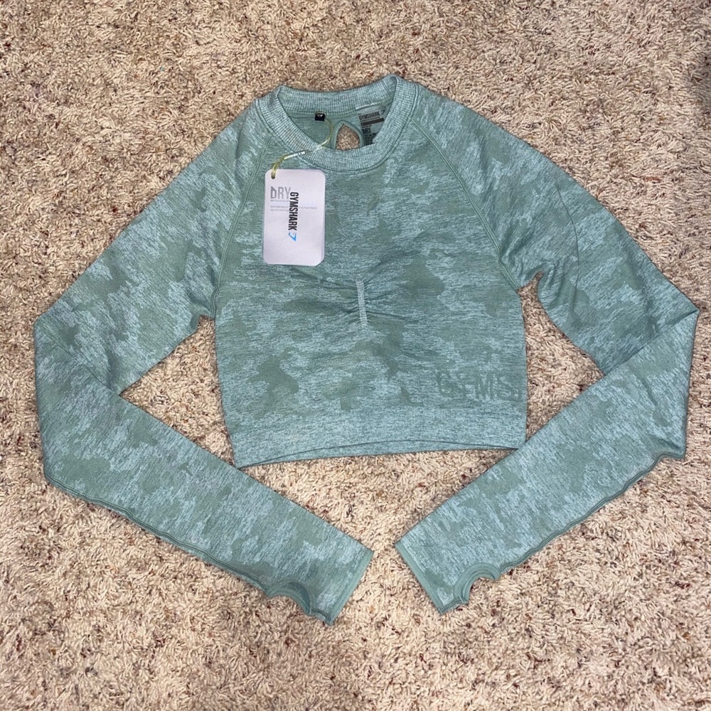 New GymShark camo top
